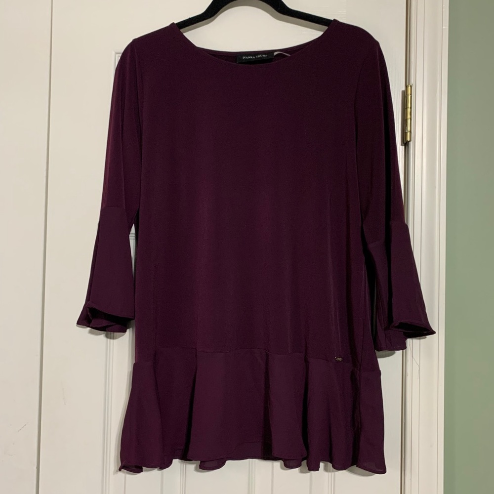 Ivanka Trump Quarter Sleeve Blouse